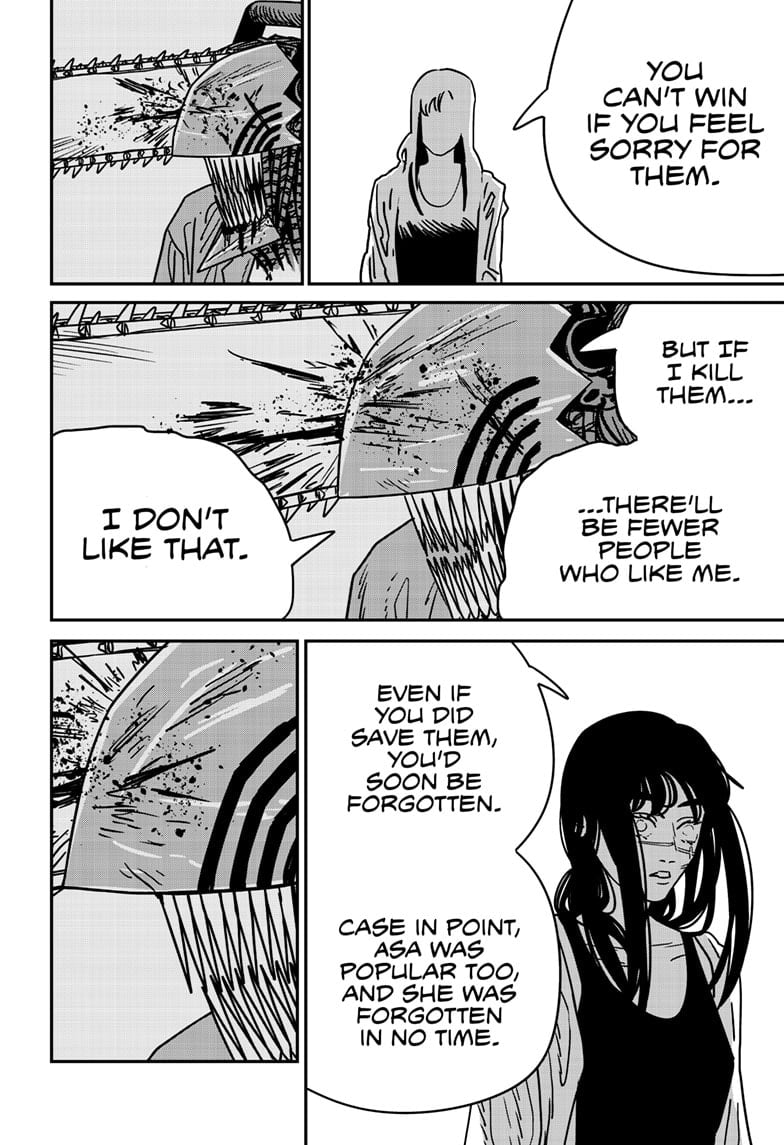 Chainsaw Man Manga Chapter 203 page 11 - Human Shield scene