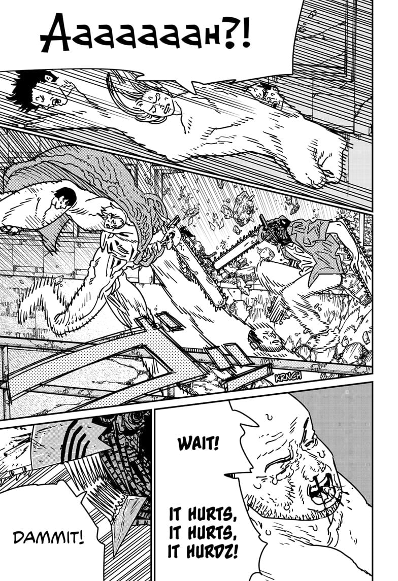 Chainsaw Man Manga Chapter 203 page 2 - Human Shield scene