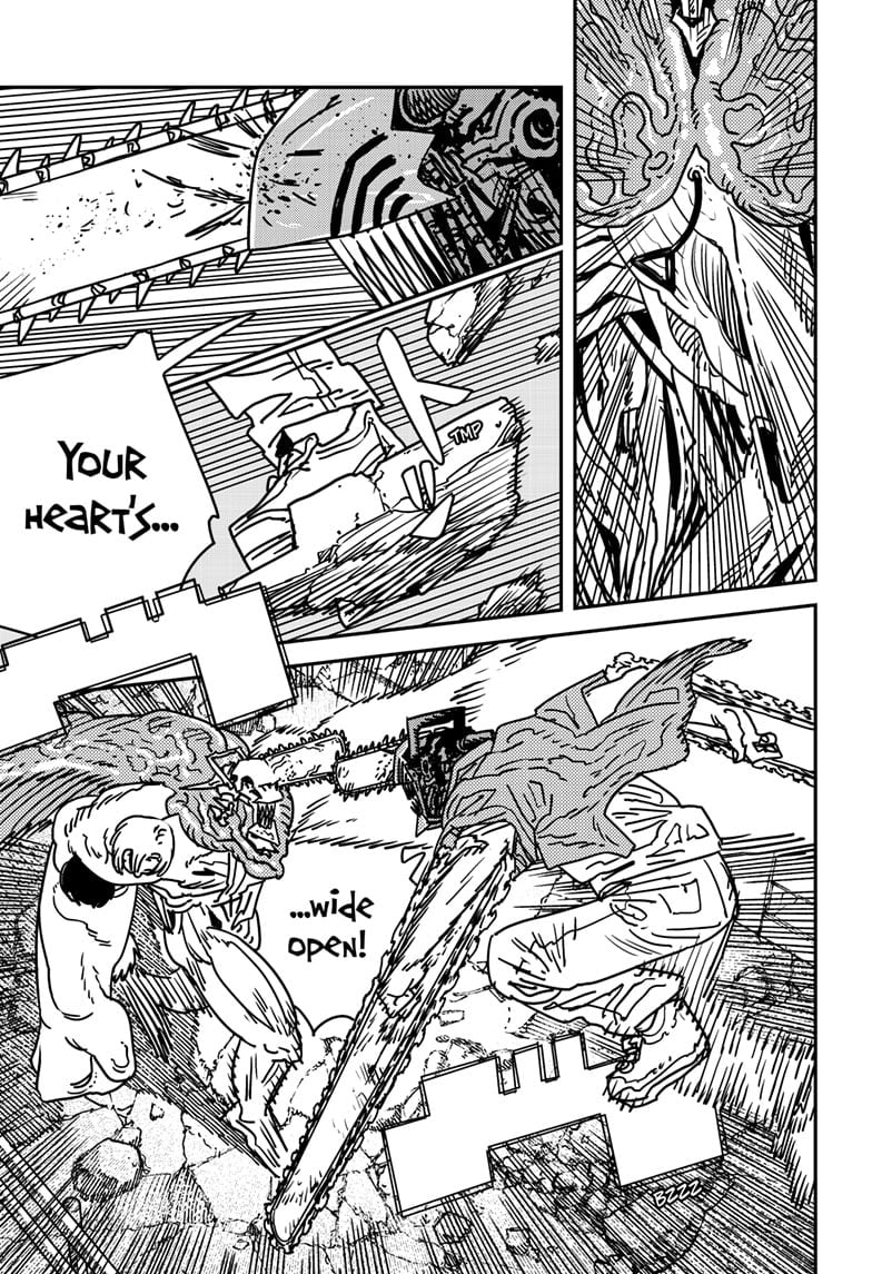 Chainsaw Man Manga Chapter 203 page 6 - Human Shield scene