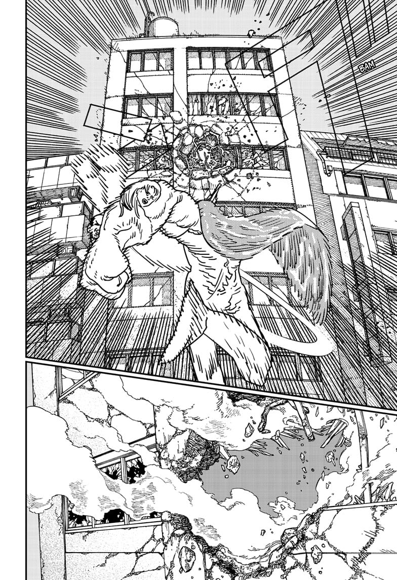 Chainsaw Man Manga Chapter 203 page 9 - Human Shield scene