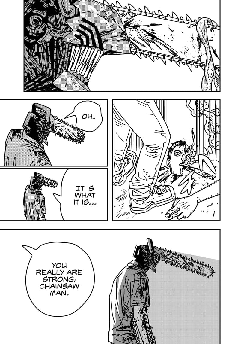 Chainsaw Man Manga Chapter 204 page 13 - With One Life scene