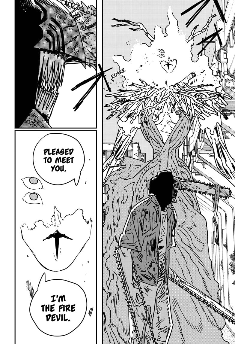 Chainsaw Man Manga Chapter 204 page 14 - With One Life scene