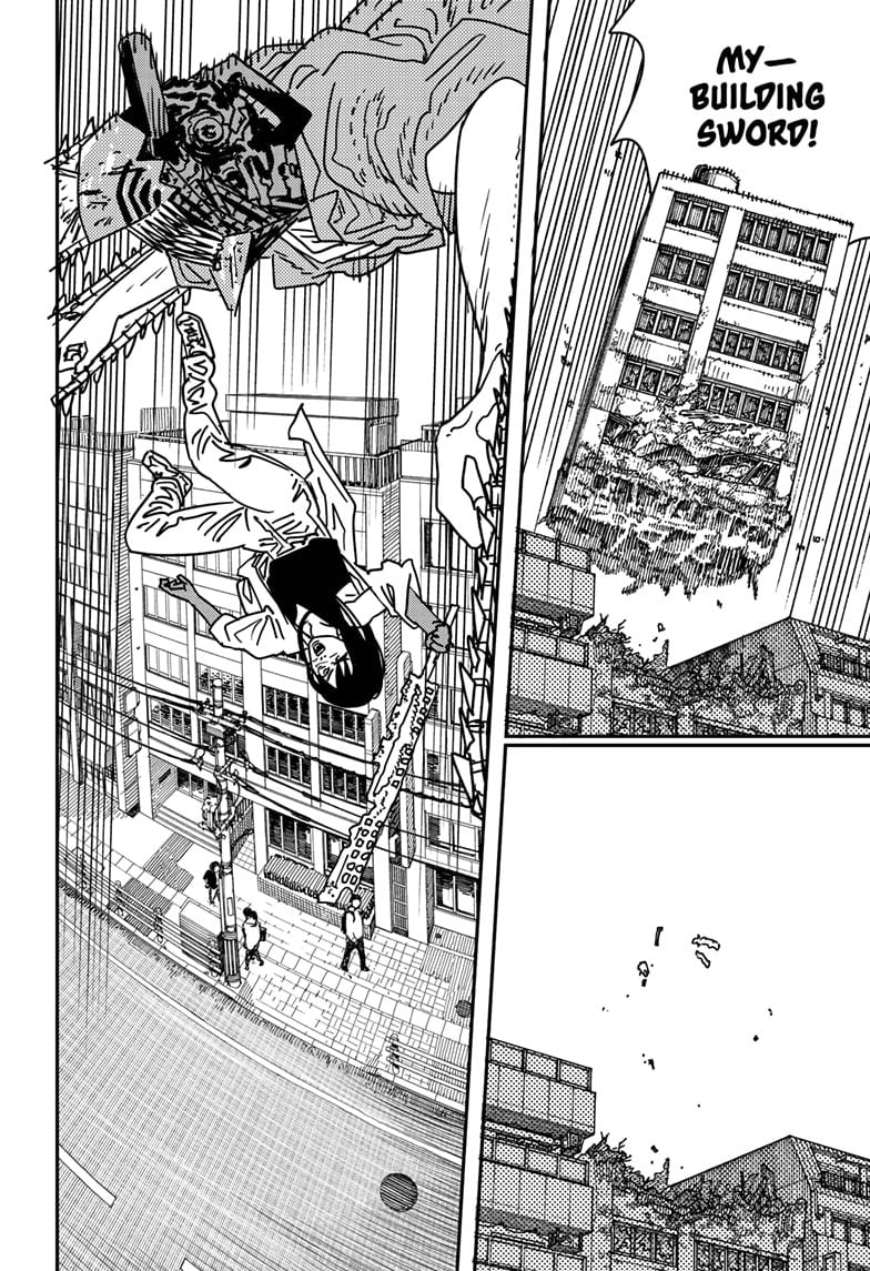 Chainsaw Man Manga Chapter 204 page 2 - With One Life scene