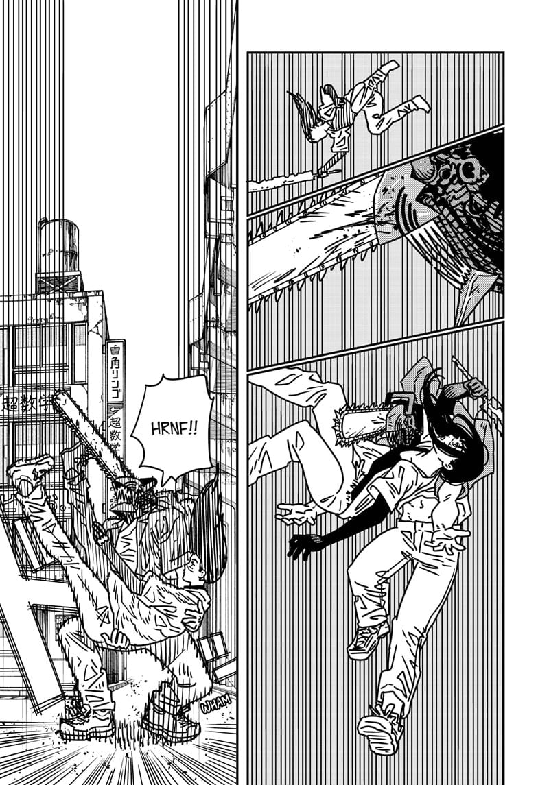 Chainsaw Man Manga Chapter 204 page 3 - With One Life scene