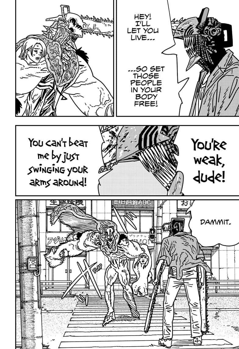 Chainsaw Man Manga Chapter 204 page 6 - With One Life scene