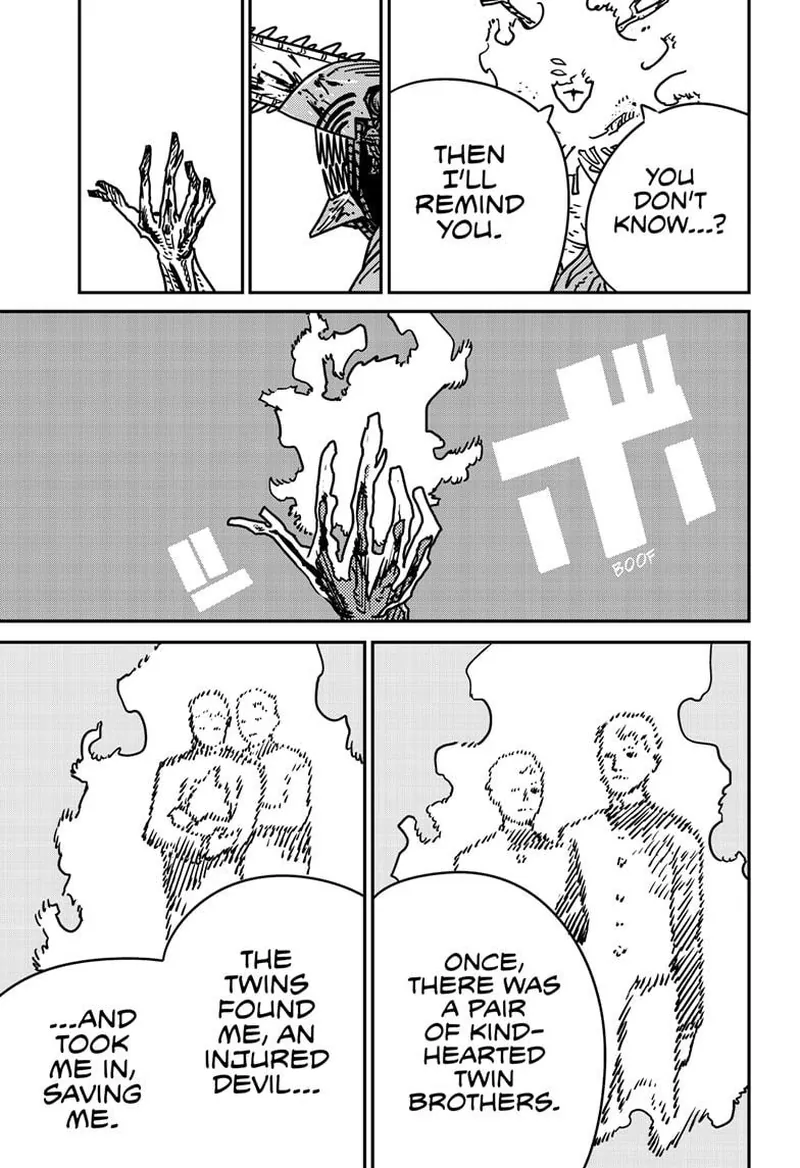Chainsaw Man Manga Chapter 205 page 3 - Who? scene
