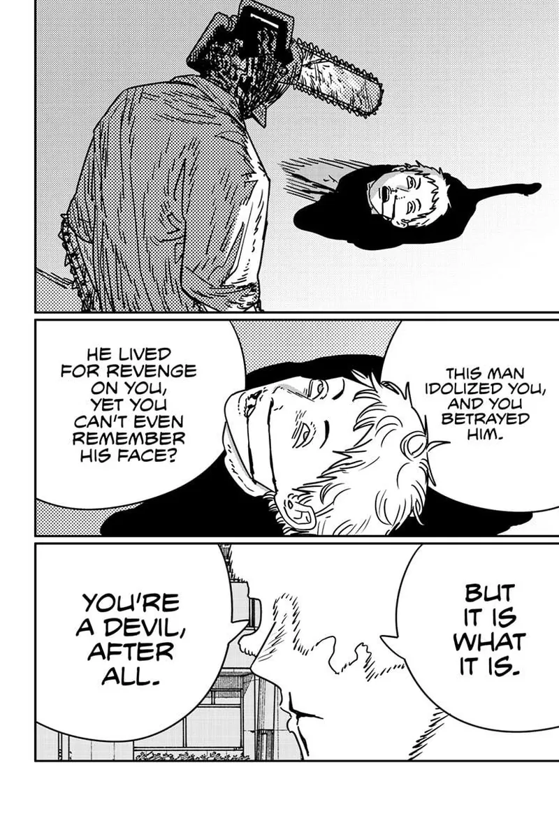 Chainsaw Man Manga Chapter 205 page 8 - Who? scene