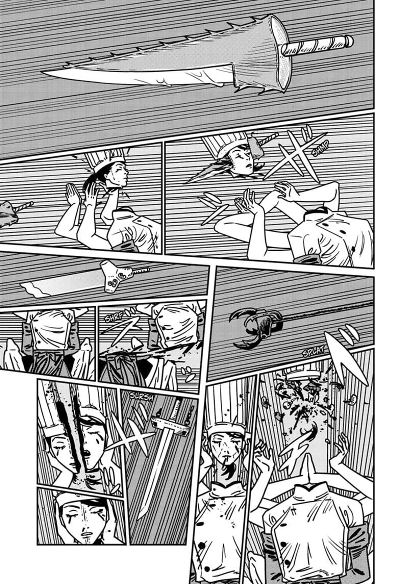 Chainsaw Man Manga Chapter 207 page 13 - Budda Budda Budda Budda! scene