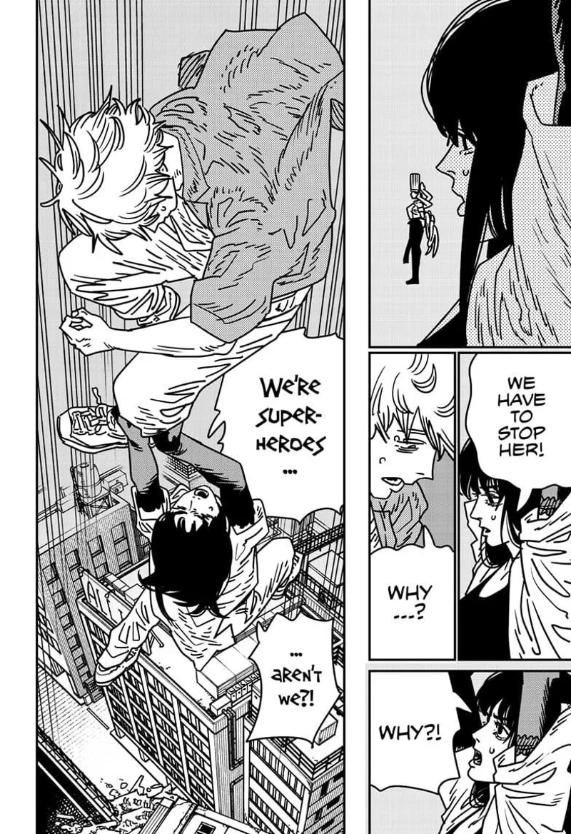 Chainsaw Man Manga Chapter 207 page 6 - Budda Budda Budda Budda! scene