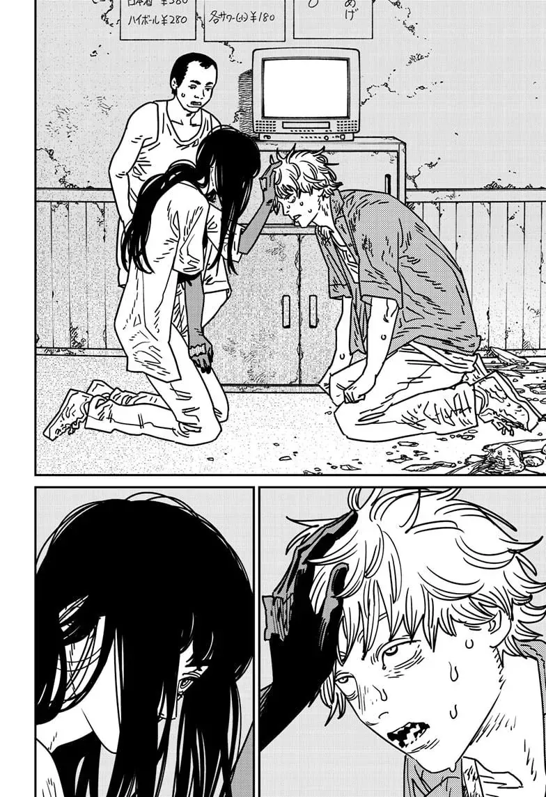 Chainsaw Man Manga Chapter 208 page 10 - Changed My Mind scene