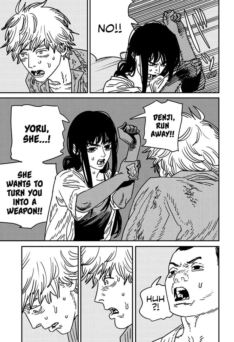 Chainsaw Man Manga Chapter 208 page 11 - Changed My Mind scene