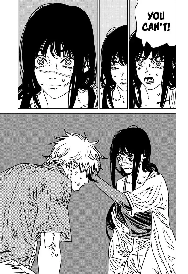 Chainsaw Man Manga Chapter 208 page 13 - Changed My Mind scene