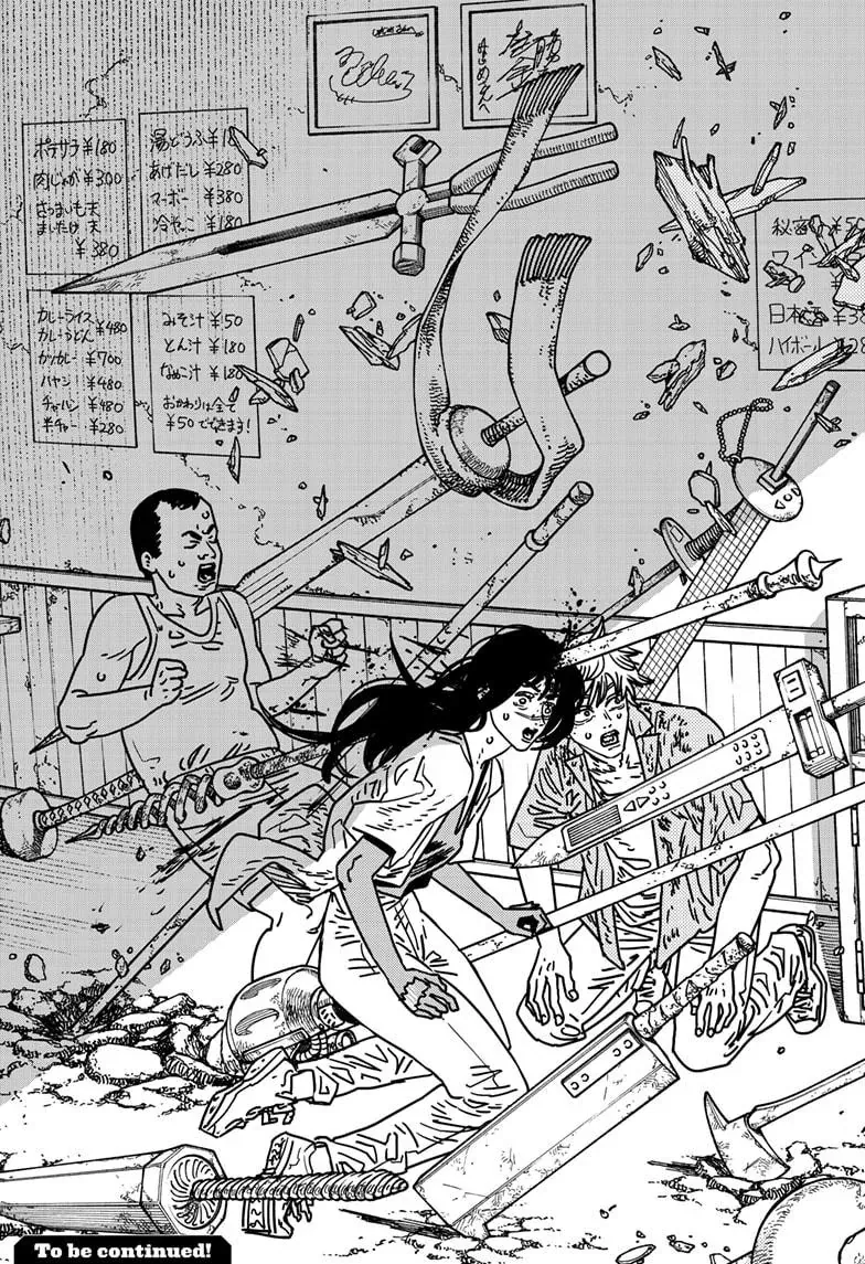 Chainsaw Man Manga Chapter 208 page 15 - Changed My Mind scene