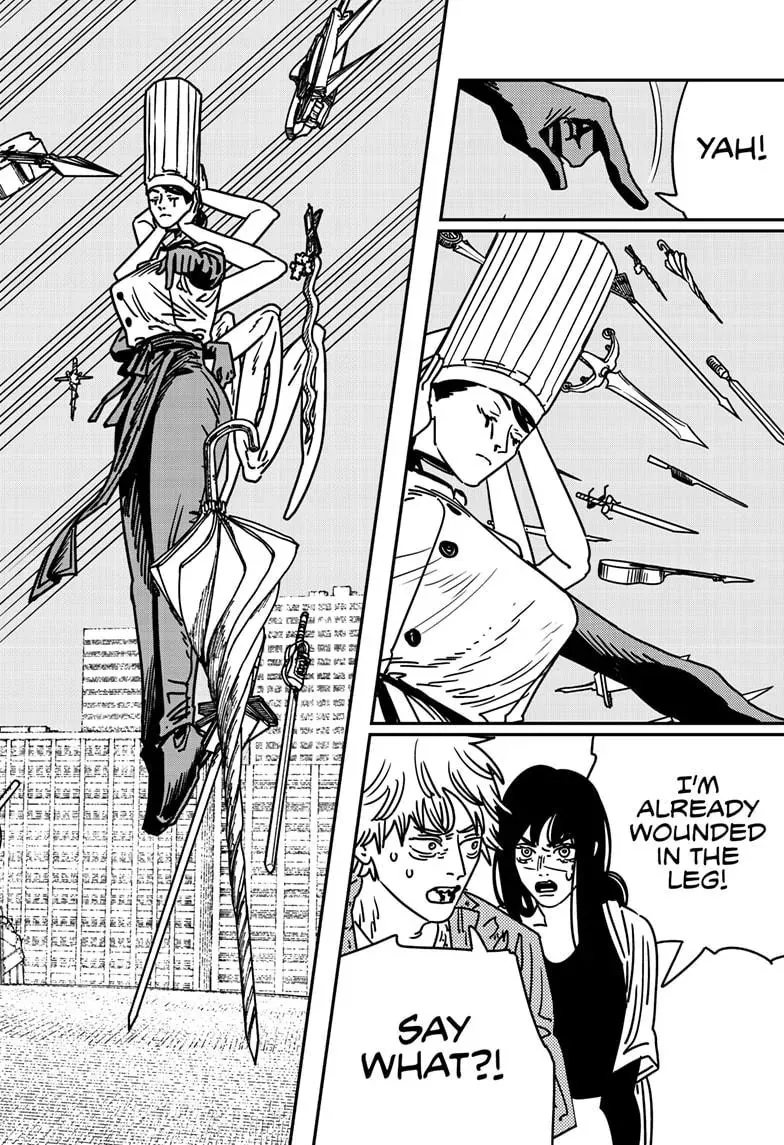 Chainsaw Man Manga Chapter 208 page 4 - Changed My Mind scene