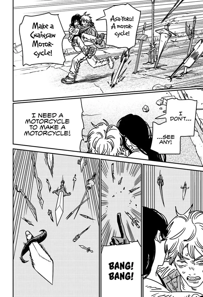 Chainsaw Man Manga Chapter 208 page 6 - Changed My Mind scene