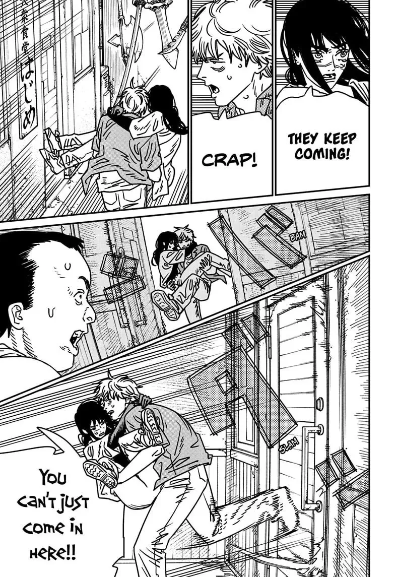 Chainsaw Man Manga Chapter 208 page 7 - Changed My Mind scene