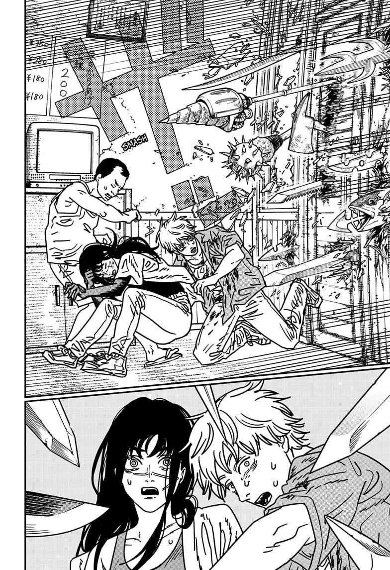 Chainsaw Man Manga Chapter 208 page 8 - Changed My Mind scene