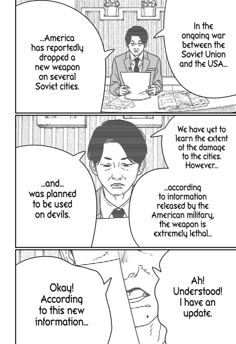 Chainsaw Man Manga Chapter 209 page 13 - Terrifying Weapon scene