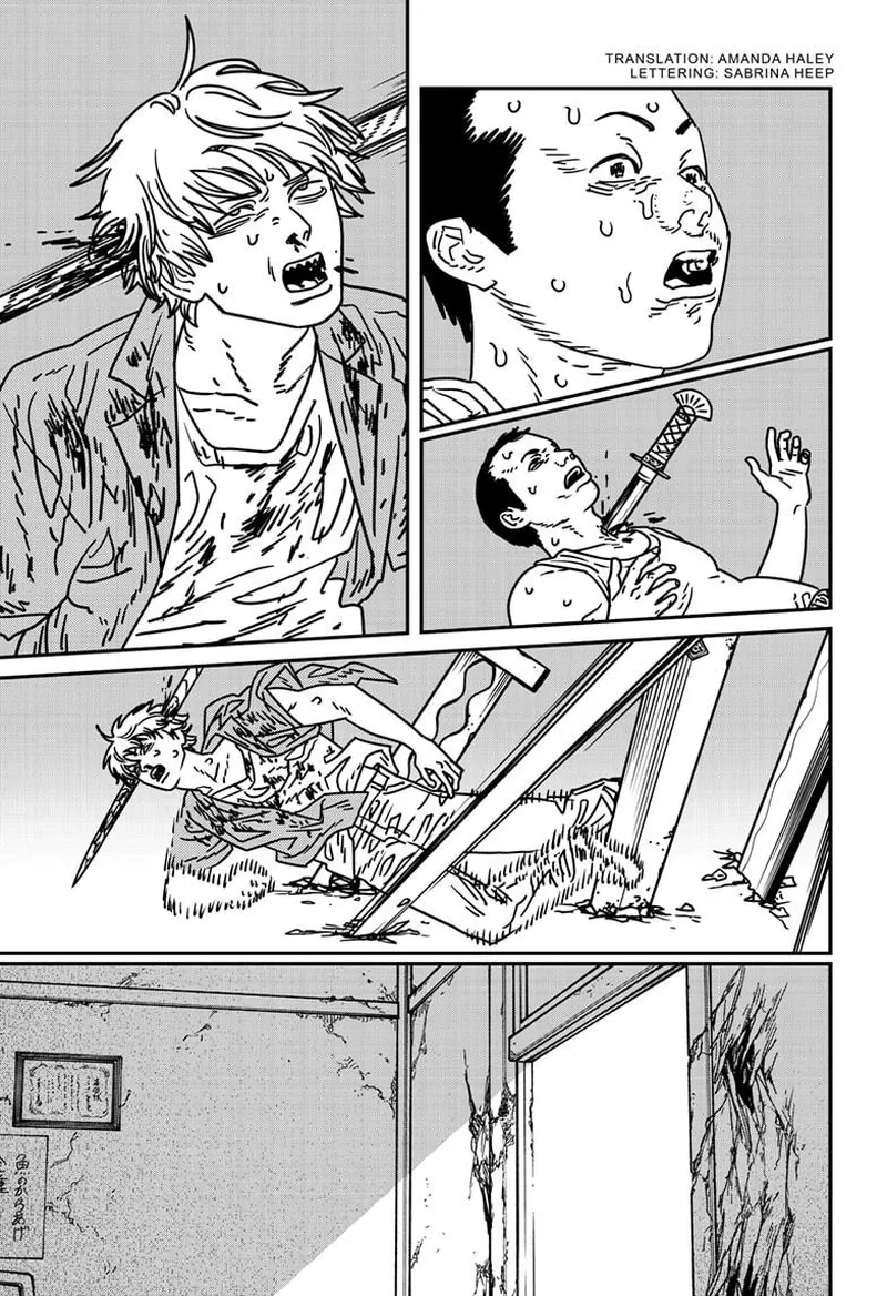 Chainsaw Man Manga Chapter 209 page 2 - Terrifying Weapon scene