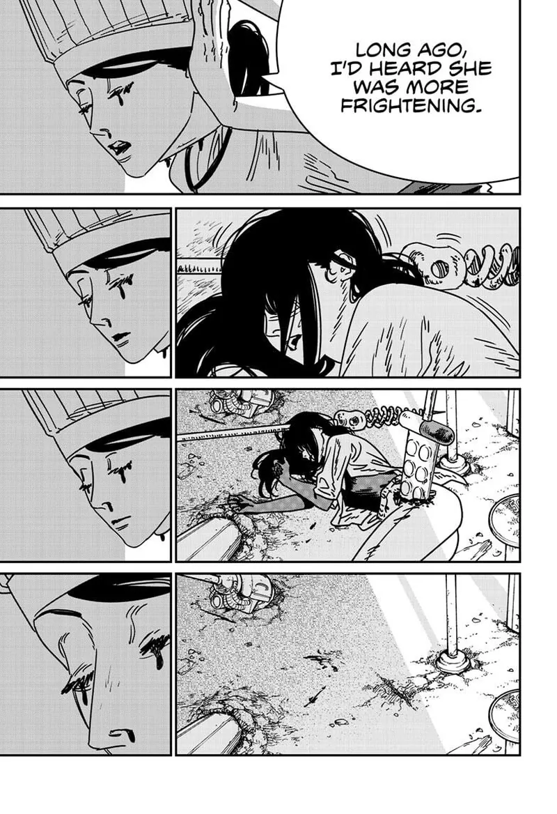Chainsaw Man Manga Chapter 209 page 4 - Terrifying Weapon scene