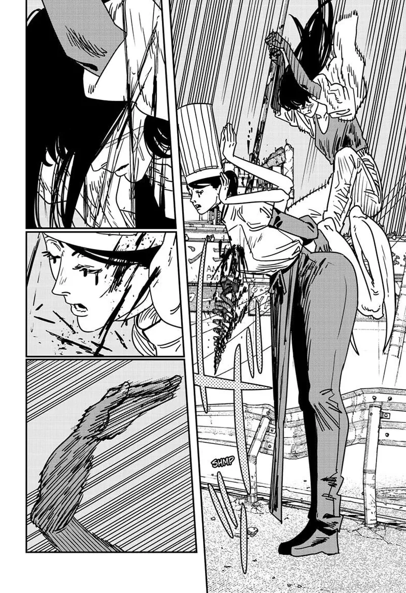 Chainsaw Man Manga Chapter 209 page 5 - Terrifying Weapon scene