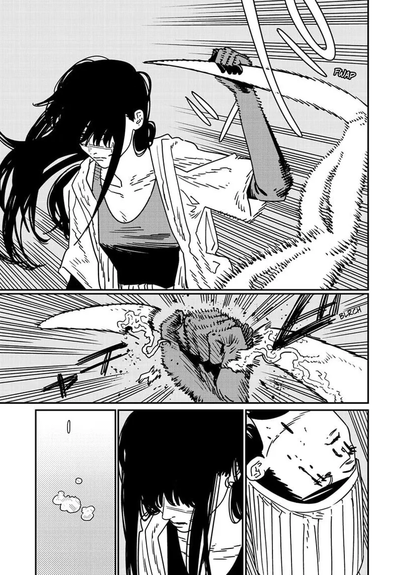 Chainsaw Man Manga Chapter 209 page 8 - Terrifying Weapon scene