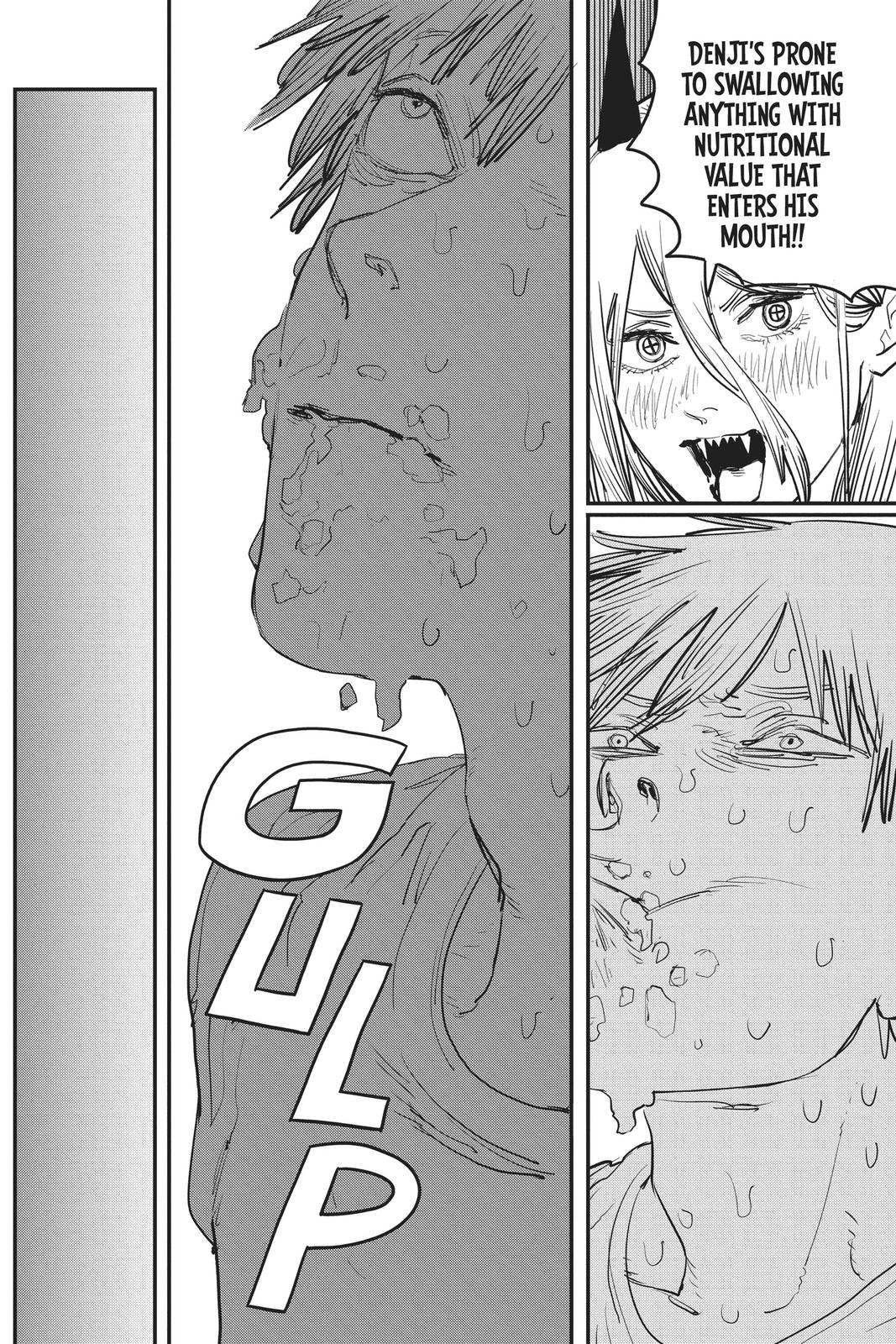 Chainsaw Man Manga Chapter 21 page 10 - Taste of a Kiss scene