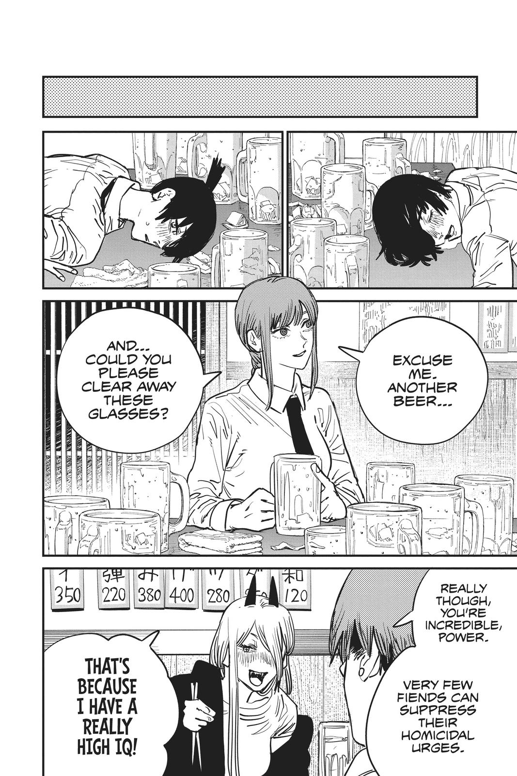 Chainsaw Man Manga Chapter 21 page 4 - Taste of a Kiss scene