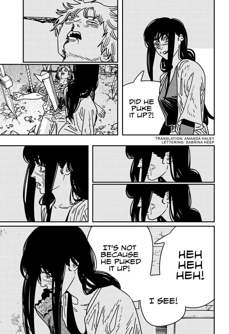 Chainsaw Man Manga Chapter 210 page 2 - Peace scene