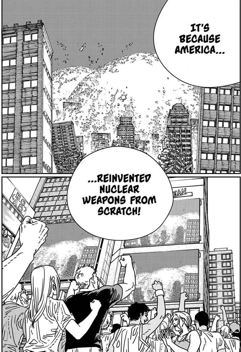 Chainsaw Man Manga Chapter 210 page 3 - Peace scene