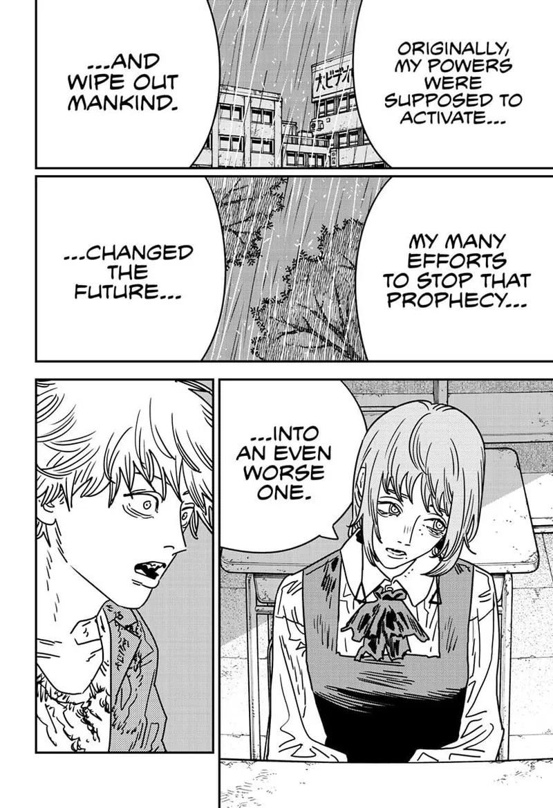 Chainsaw Man Manga Chapter 211 page 10 - War, Panties, Chainsaw scene