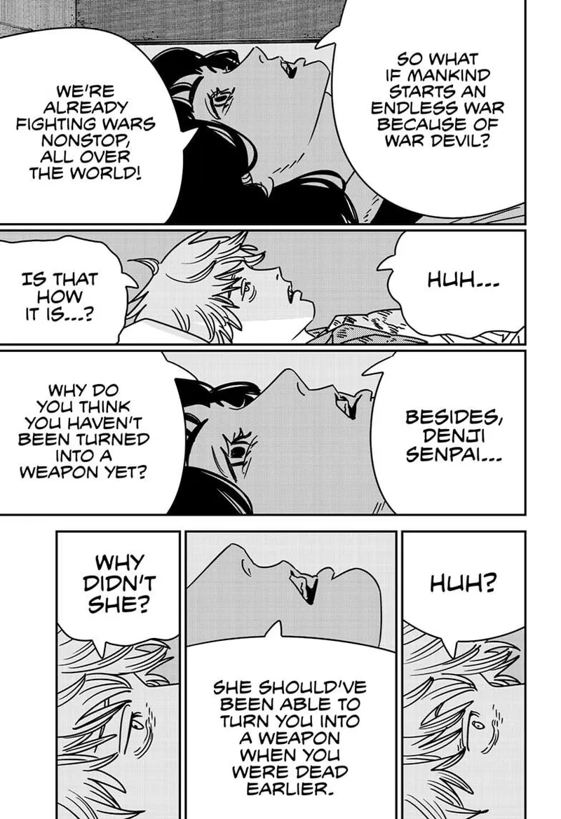 Chainsaw Man Manga Chapter 212 page 11 - Really Good Girl scene