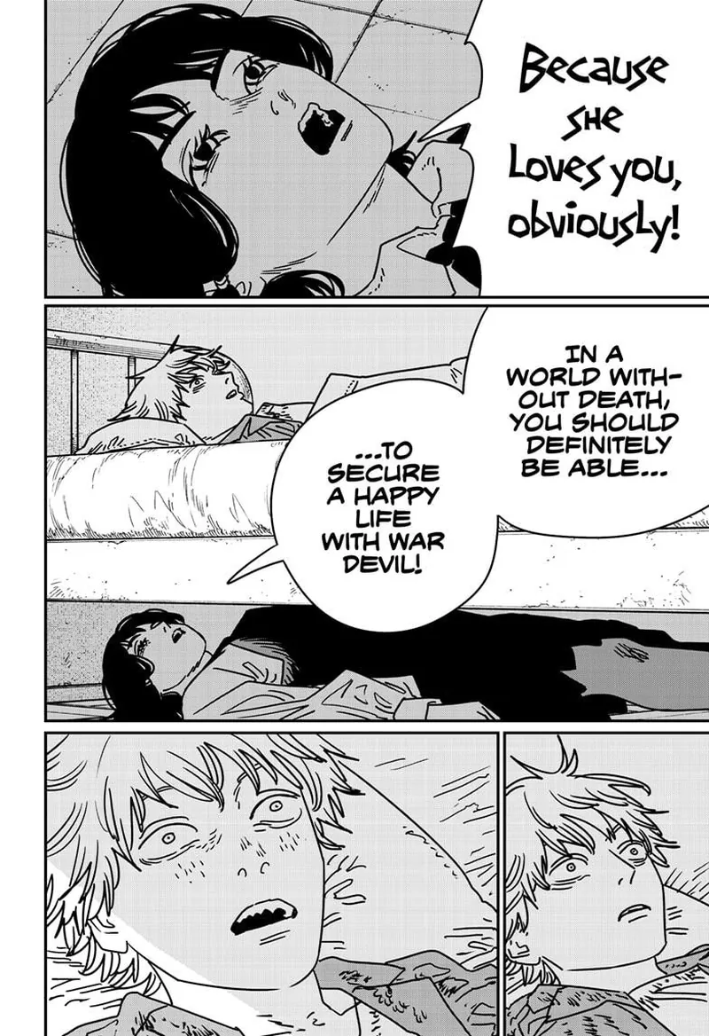 Chainsaw Man Manga Chapter 212 page 12 - Really Good Girl scene