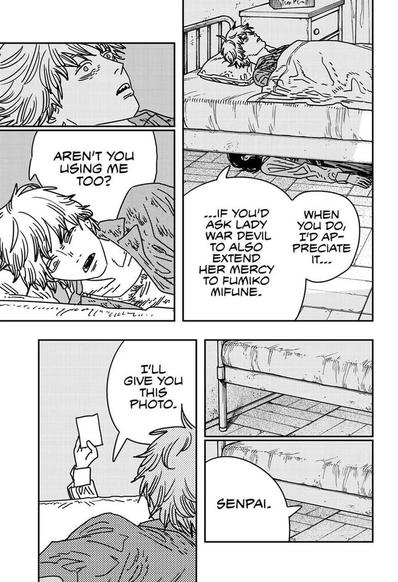 Chainsaw Man Manga Chapter 212 page 13 - Really Good Girl scene