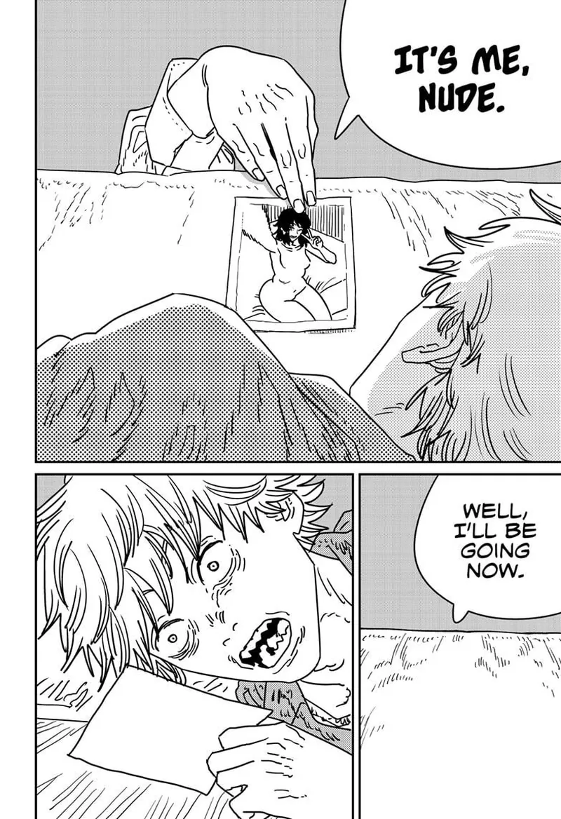 Chainsaw Man Manga Chapter 212 page 14 - Really Good Girl scene