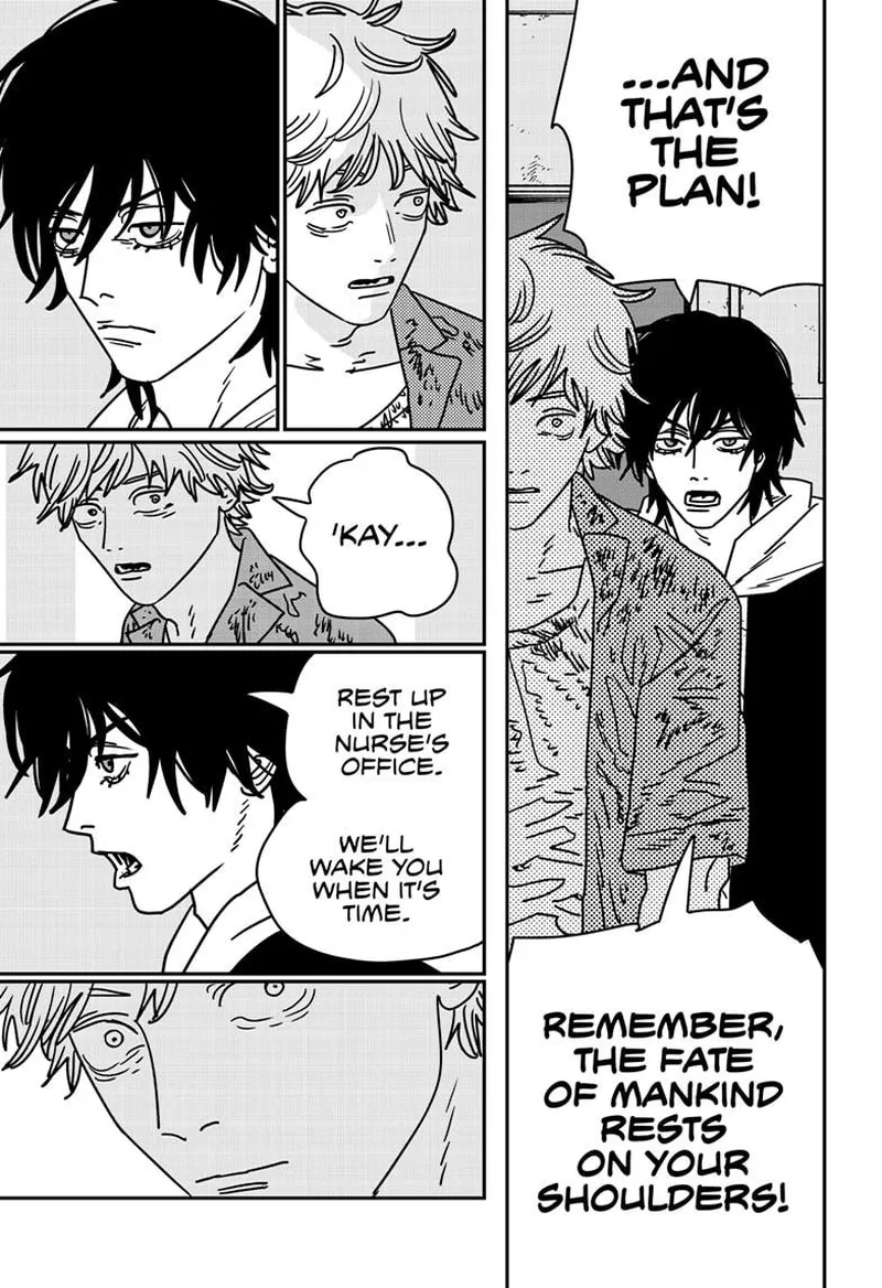 Chainsaw Man Manga Chapter 212 page 3 - Really Good Girl scene