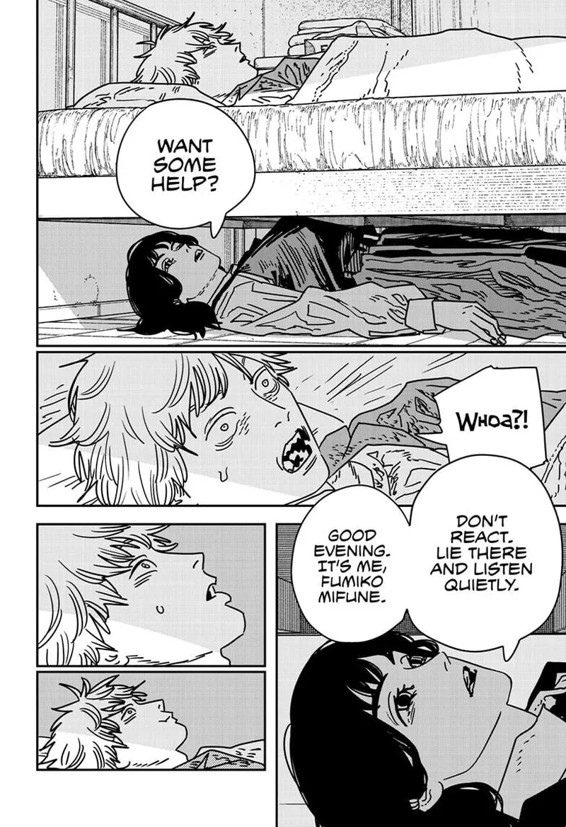 Chainsaw Man Manga Chapter 212 page 6 - Really Good Girl scene