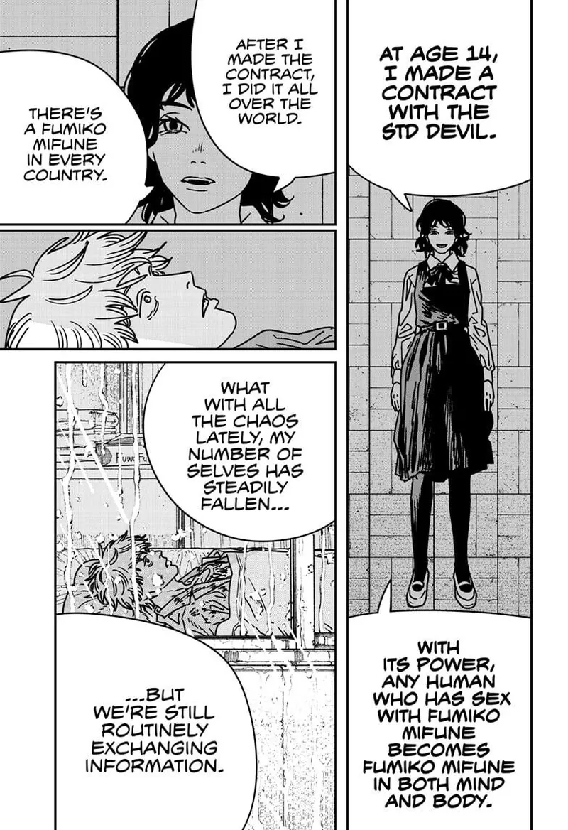 Chainsaw Man Manga Chapter 212 page 9 - Really Good Girl scene