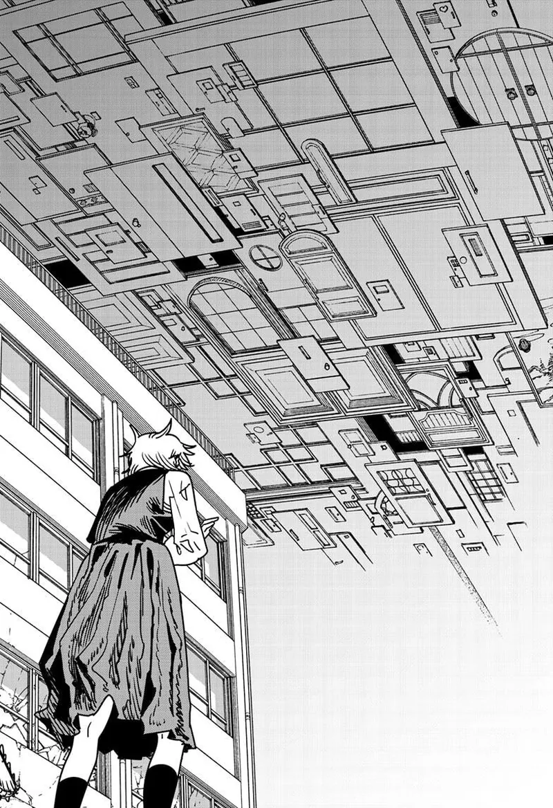 Chainsaw Man Manga Chapter 214 page 13 - Bff, Creak, Door scene