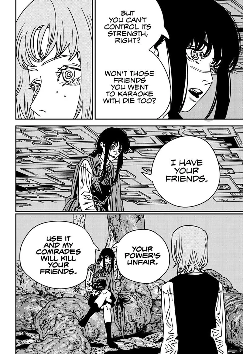 Chainsaw Man Manga Chapter 215 page 5 - Declaration of War scene