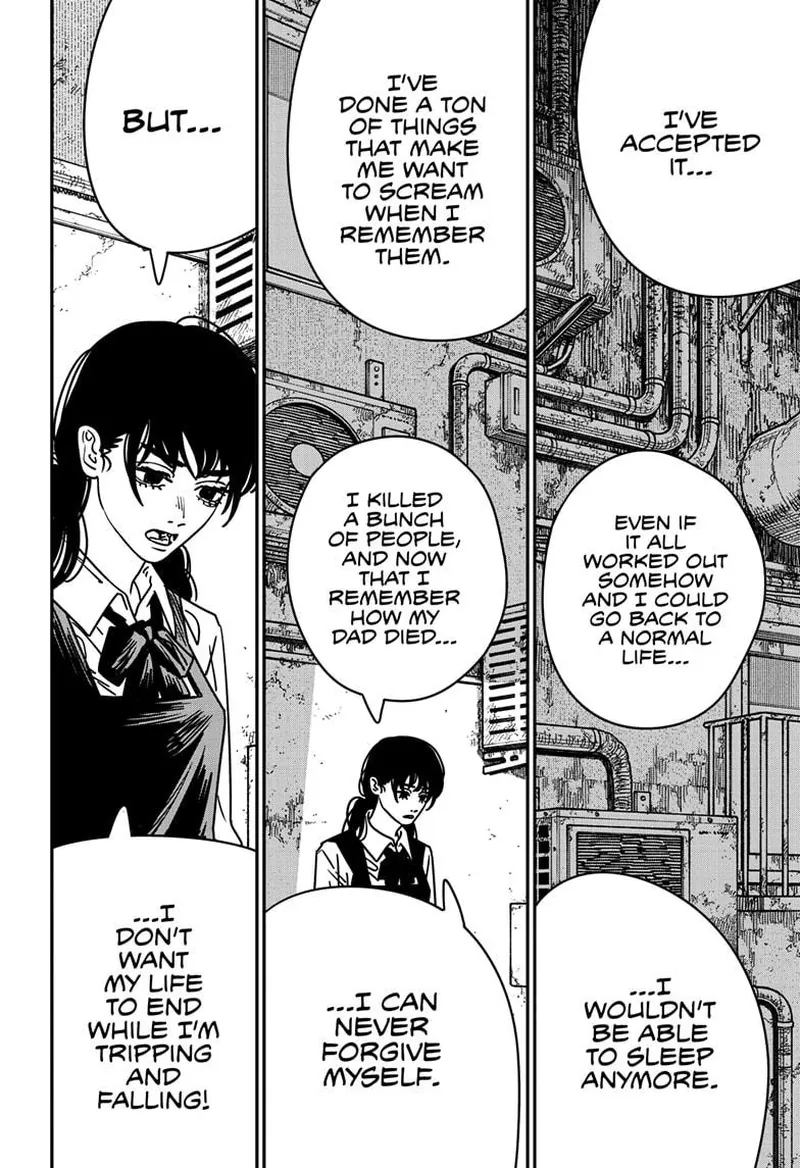 Chainsaw Man Manga Chapter 218 page 5 - Eat Me scene