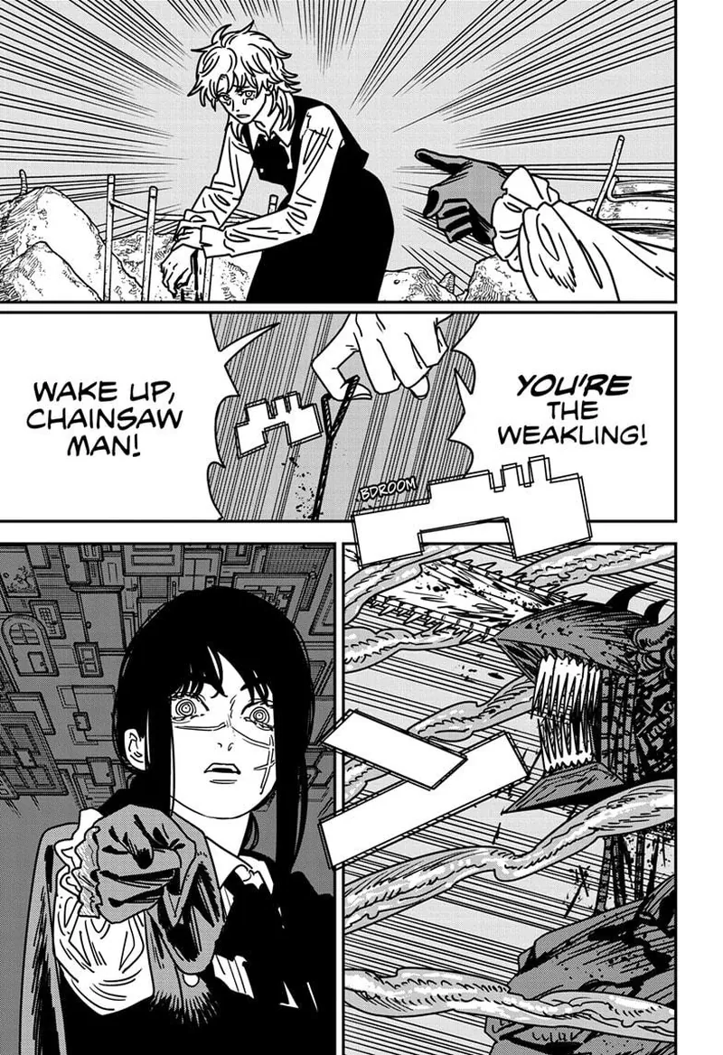 Chainsaw Man Manga Chapter 218 page 8 - Eat Me scene