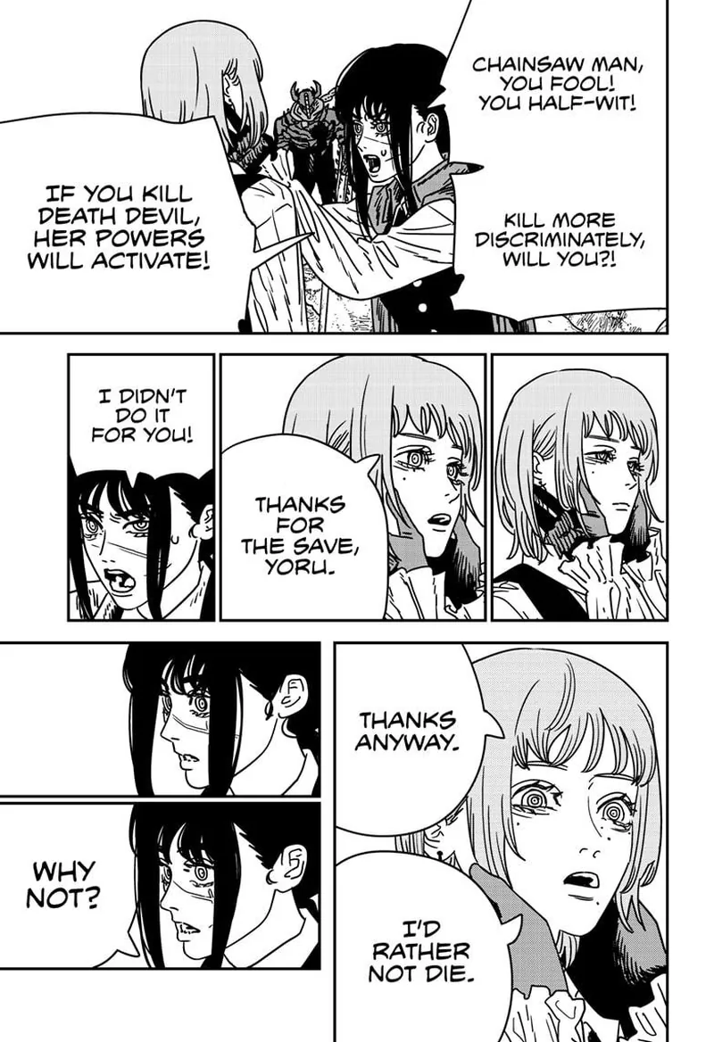 Chainsaw Man Manga Chapter 219 page 8 - The Bereft scene