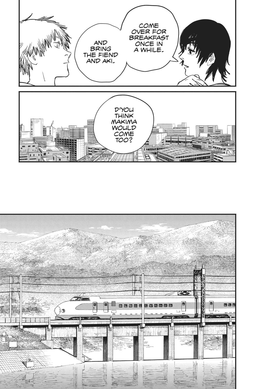 Chainsaw Man Manga Chapter 22 page 15 - Cola-Flavor Chupa Chups scene