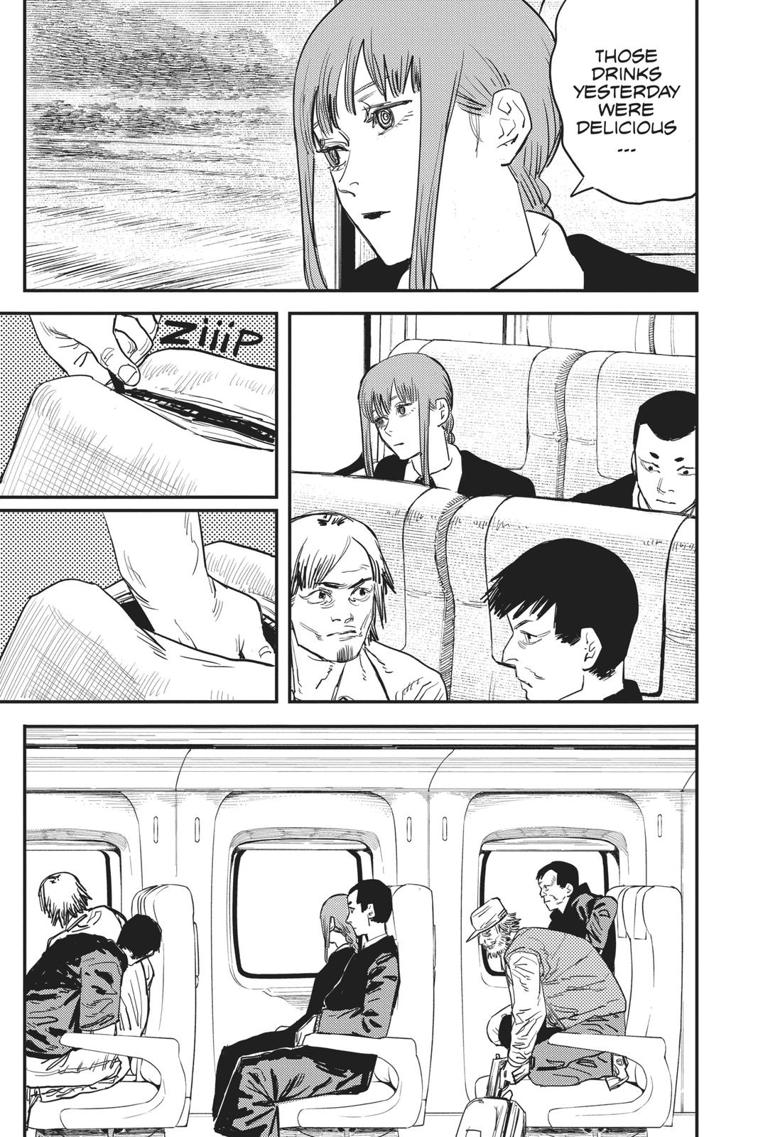 Chainsaw Man Manga Chapter 22 page 17 - Cola-Flavor Chupa Chups scene