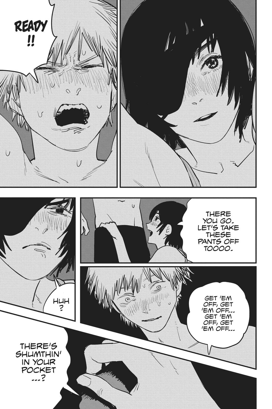 Chainsaw Man Manga Chapter 22 page 3 - Cola-Flavor Chupa Chups scene