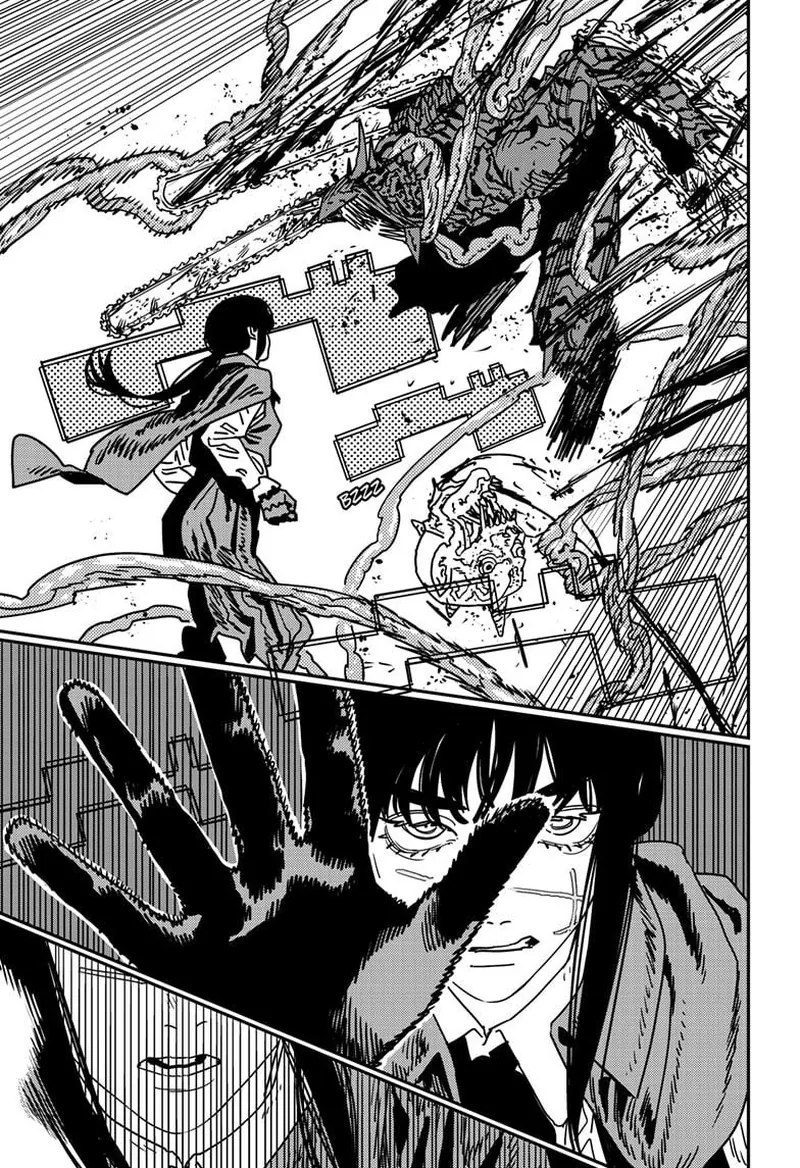 Chainsaw Man Manga Chapter 220 page 13 - Bonds and Michigan scene