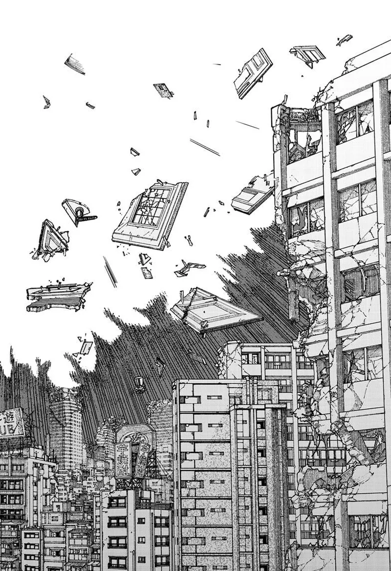 Chainsaw Man Manga Chapter 221 page 13 - Safe Battle scene