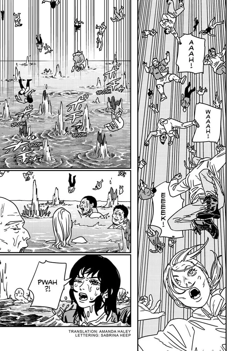 Chainsaw Man Manga Chapter 221 page 2 - Safe Battle scene