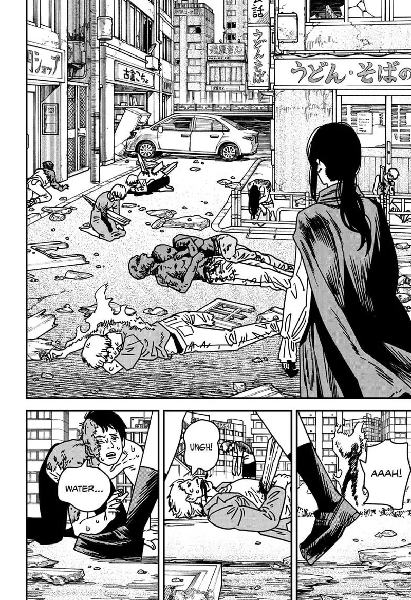 Chainsaw Man Manga Chapter 222 page 3 - Denji Man scene